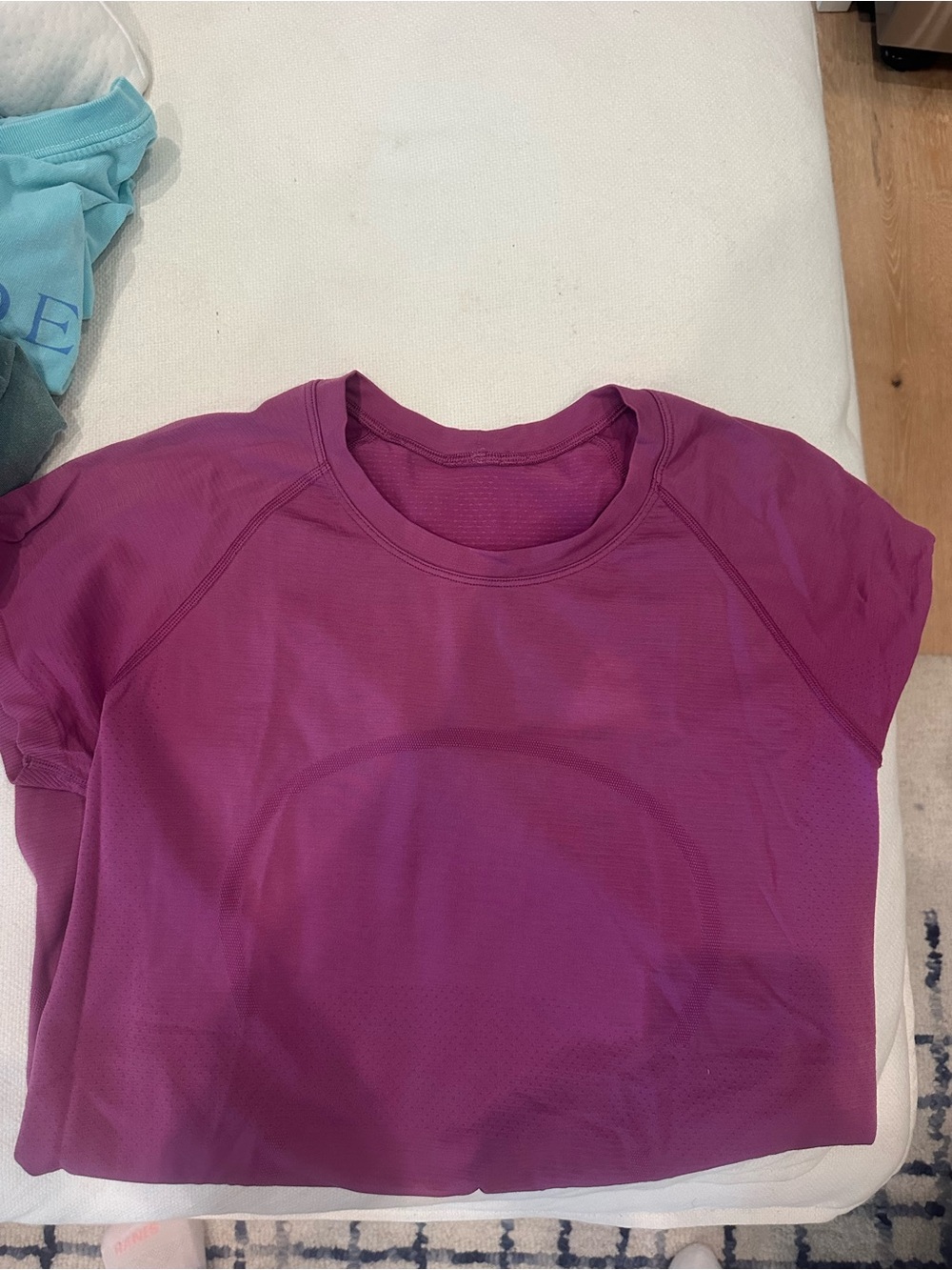 lululemon athletica Women's Crewneck Short Sleeve Top - Magenta